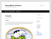 Tablet Screenshot of harrymartincartoons.com